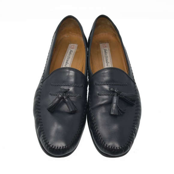 *Sandro Moscoloni Sz 11 Black Moc Tassel Loafer main image 5